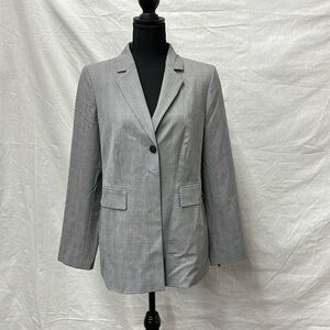 Calvin Klein lightweight blazer, gray, size 10
